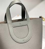 Kitlife Hermes In The Loop Bag Grey 18cm - 3