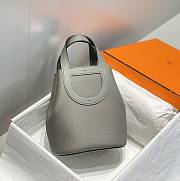 Kitlife Hermes In The Loop Bag Grey 18cm - 2