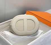 Kitlife Hermes In The Loop Bag Cream 18cm - 6