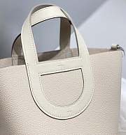 Kitlife Hermes In The Loop Bag Cream 18cm - 4