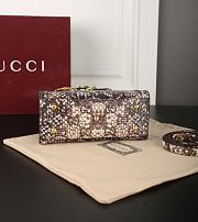 Kitlife Gucci Diana Bamboo Python Leather Tote Bag 27x20x16cm - 5