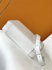 Kitlife Louis Vuitton Handle Soft Trunk White M21833 21.5x15x7cm - 3