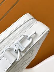 Kitlife Louis Vuitton Handle Soft Trunk White M21833 21.5x15x7cm - 6