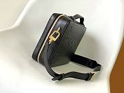 Kitlife Louis Vuitton Handle Soft Trunk Black M44965 21.5x15x7cm - 6