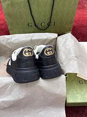 Kitlife Gucci GG Embossed Sneakers Black & White - 6