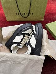 Kitlife Gucci GG Embossed Sneakers Black & White - 4