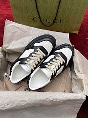 Kitlife Gucci GG Embossed Sneakers Black & White - 2