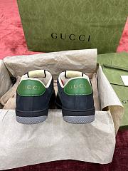 Kitlife Gucci Screener Black Green Suede Sneakers  - 5