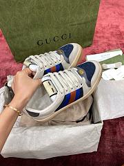 Kitlife Gucci GG Screener White Blue Sneakers  - 5