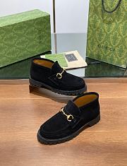 Kitlife Gucci Women's Horsebit Ankle Boots in Black Suede - 6