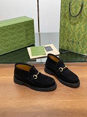 Kitlife Gucci Women's Horsebit Ankle Boots in Black Suede - 2