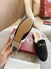 Kitlife Gucci Women's Princetown Slipper Black Suede  - 3