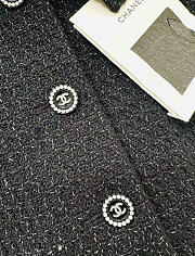 Kitlife Chanel Bow Black Tweed Jacket - 4