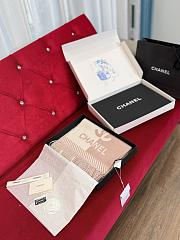 Kitlife Chanel Scarf Pink & Beige 184x34cm - 5