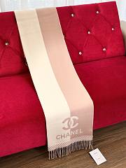 Kitlife Chanel Scarf Pink & Beige 184x34cm - 3