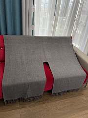 Kitlife Burberry Double-Sided Small Check Cape Grey 130x130cm - 4