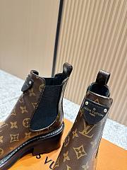 Kitlife Louis Vuitton Beaubourg Chelsea Ankle Boot Brown - 6