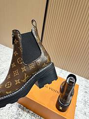 Kitlife Louis Vuitton Beaubourg Chelsea Ankle Boot Brown - 5