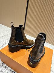 Kitlife Louis Vuitton Beaubourg Chelsea Ankle Boot Brown - 2