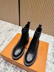 Kitlife Louis Vuitton Beaubourg Chelsea Ankle Boot Black - 6
