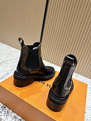 Kitlife Louis Vuitton Beaubourg Chelsea Ankle Boot Black & Brown  - 5