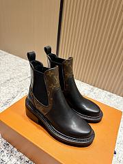 Kitlife Louis Vuitton Beaubourg Chelsea Ankle Boot Black & Brown  - 2