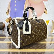 Kitlife Louis Vuitton Speedy Soft 30 Teddy Bag M26326 30x17x21cm - 6