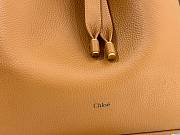 Kitlife Chloe Marcie Hobo Bag In Brown Grained Leather 36x29x10cm  - 2