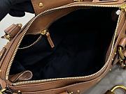 Kitlife Chloe Paddington Bag In Brown Leather 36x18x15cm  - 5