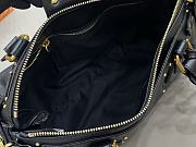 Kitlife Chloe Paddington Bag In Black Leather 36x18x15cm  - 4