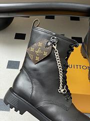 Kitlife Louis Vuitton District Boots Black Smooth Calfskin - 6