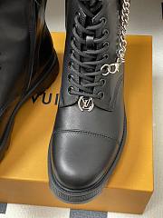 Kitlife Louis Vuitton District Boots Black Smooth Calfskin - 5
