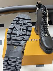 Kitlife Louis Vuitton District Boots Black Smooth Calfskin - 3