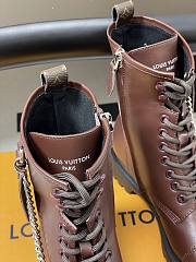 Kitlife Louis Vuitton District Boots Dark Brown Smooth Calfskin  - 6