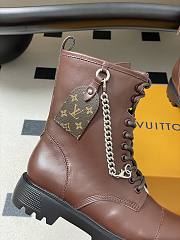 Kitlife Louis Vuitton District Boots Dark Brown Smooth Calfskin  - 3