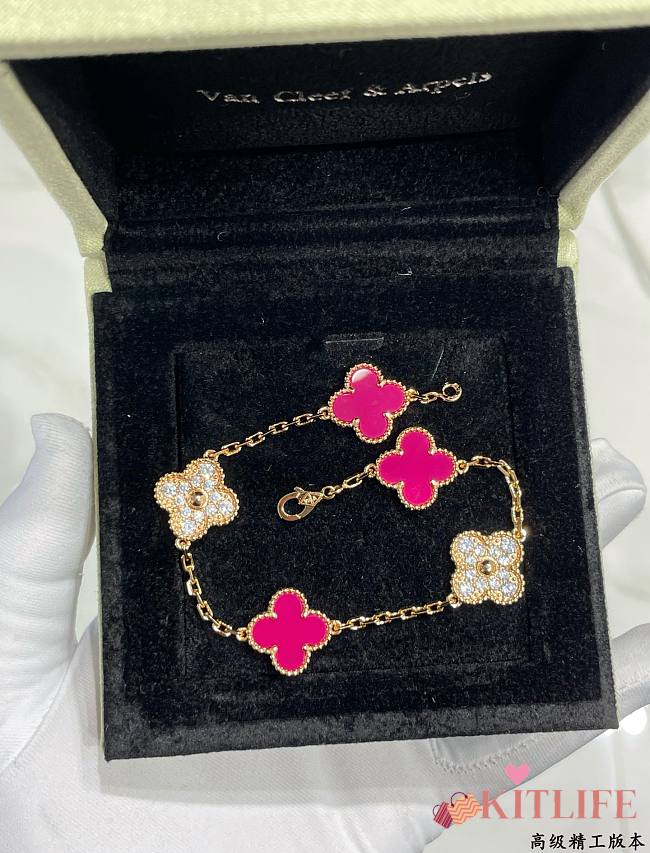 Kitlife Van Cleef & Arpels Bracelet Pink - 1