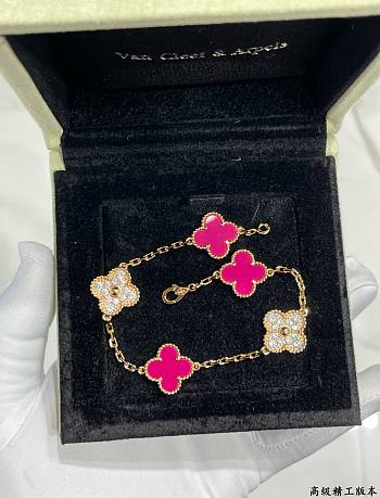 Kitlife Van Cleef & Arpels Bracelet Pink