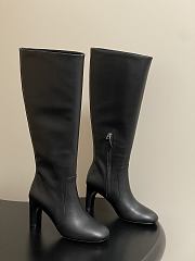 Kitlife Hermes Louisa Knee-High Boots in Black - 1
