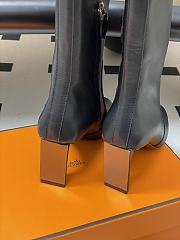 Kitlife Hermes Louisa Knee-High Boots in Black - 2