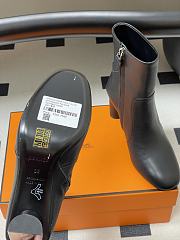 Kitlife Hermes Louisa Ankle-High Boots in Black - 6