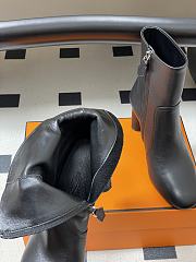 Kitlife Hermes Louisa Ankle-High Boots in Black - 3
