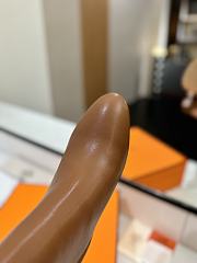 Kitlife Hermes Stiefeletten Saint Germain Ankle Boots Brown - 4