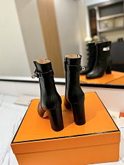 Kitlife Hermes Stiefeletten Saint Germain Ankle Boots Black - 5