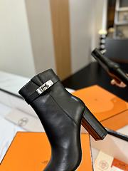Kitlife Hermes Stiefeletten Saint Germain Ankle Boots Black - 2