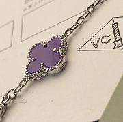 Kitlife Van Cleef & Arpels Violet Five-flower Bracelet - 5