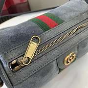Kitlife Gucci Ophidia Mini Bag Grey Suede 846869 21x12x5cm  - 2