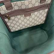 Kitlife Gucci Ophidia Medium Tote Bag Beige & Brown GG Monogram 834465 30x36x12.5cm - 2