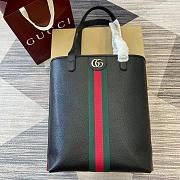 Kitlife Gucci Ophidia Medium Tote Bag Black 834465 30x36x12.5cm  - 1