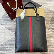 Kitlife Gucci Ophidia Medium Tote Bag Black 834465 30x36x12.5cm  - 3
