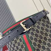 Kitlife Gucci Gucci Men Large Tote Bag In Black & White GG Canvas 35x39.5x14cm  - 6